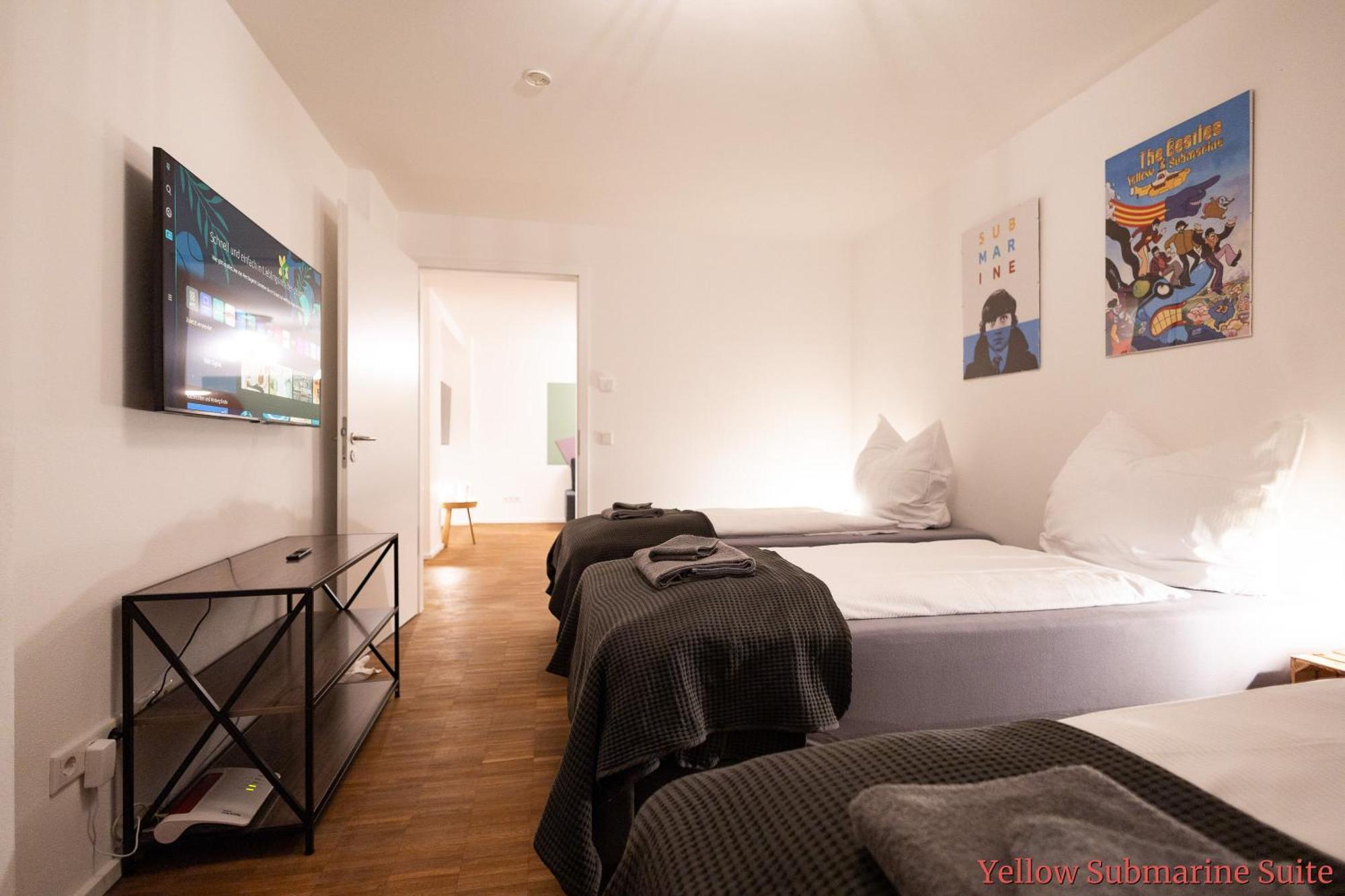Halle  Ko-Living - Beatles Und Banksy Suites & Studios Am Eselsbrunnen - Altstadt - Kueche מראה חיצוני תמונה