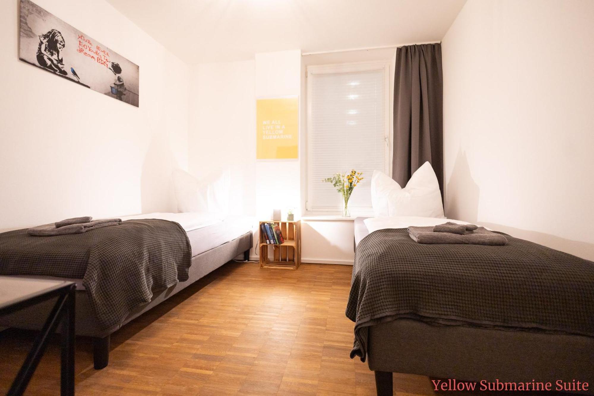 Halle  Ko-Living - Beatles Und Banksy Suites & Studios Am Eselsbrunnen - Altstadt - Kueche מראה חיצוני תמונה